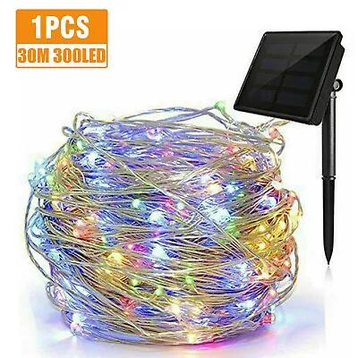 Solar LED Powered Fairy String Rope Strip Lights Waterproof Outdoor Garden Patio • $11.99