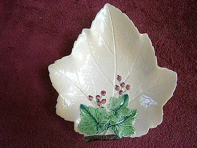 VINTAGE  YELLOW  CARLTON  WARE  LEAF SHAPE  SERVING  DISH     No. 1537 • $29.50