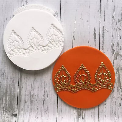 £8 • Buy Henna, Mehndi Cupcake Embossing Mat, Silicone Texture Mat  Ellam Sugarcraft M271