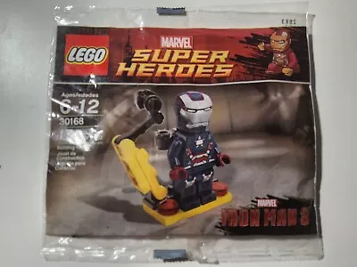 Lego 30168 Iron Patriot Gun Mounting System Marvel Super Heroes Minifig  Sealed • $190