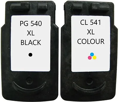 Refilled Ink For Canon PG-540XL Black + CL-541XL Colour Cartridges MG3250 MG4250 • £22.99