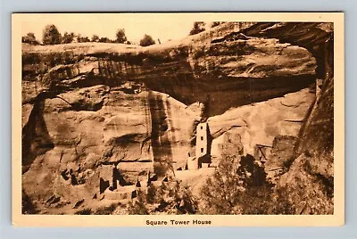 Mesa Verde National Park CO-Colorado Square Tower House Ruins Vintage Postcard • $7.99