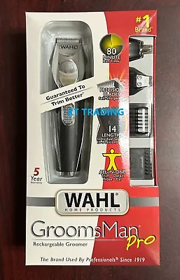 WAHL PRO All-in-1 NOSE EAR BEARD Rechargeable Precision Trimmer Shaver Detailer  • $80.85