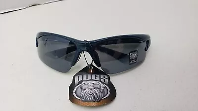 Pugs Premium Eye Gear Sunglasses Style 1301A Blue  Pattern Frames With Gray Lens • $15.99