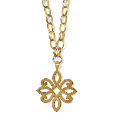 NWTag Brighton Versailles APOLLO Gold Long Chain Link Necklace MSRP $128 • $83.70