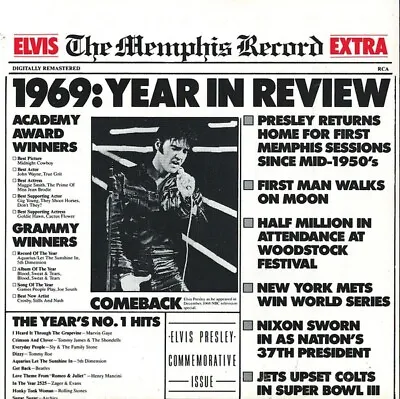 Elvis Presley - The Memphis Record (CD) • $4.99