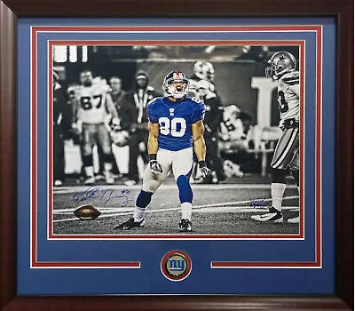 Victor Cruz Signed 20x24 Scream Photo Framed Giants Vs Cowboys Auto Steiner /80 • $359.99