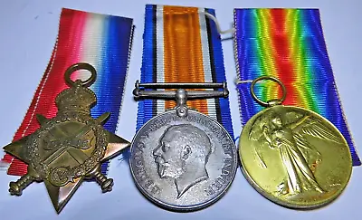 14-15 Trio Stockdale Engineer Royal Navy Reserve Boxed Unused Ribbons Rn • £95