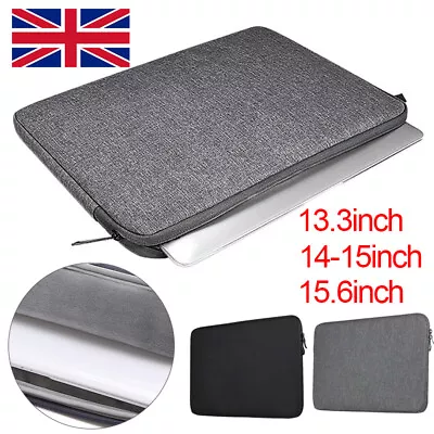 Laptop Sleeve Pouch Case Bag For Apple Ipad Macbook Air Pro 10'' -15  Notebook • £7.91