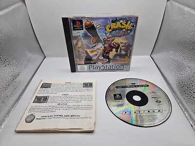 Crash Bandicoot 3 - Warped : Sony Playstation Ps1 Platinum Game  • £12.99
