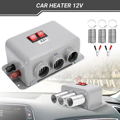 12V 800W 3 Hole Electric Car Heater Heating Fan Defogger Defroster Demister • $26.20