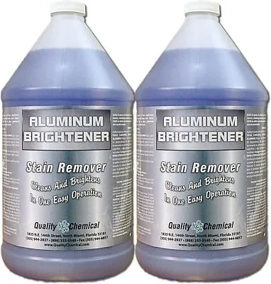 Aluminum Cleaner / Brightener / Restorer / 2 Gallon Case • $58.97