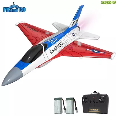 VOLANTEX F16 Falcon 2.4G RC Plane Fixed Wing Fighter LED Remote Control Glider • $68.39