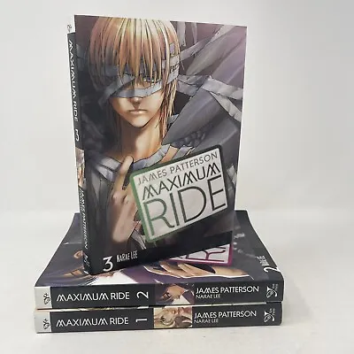Maximum Ride James Patterson Manga Lot Of 3 Volumes 1-3 PB • $14.99