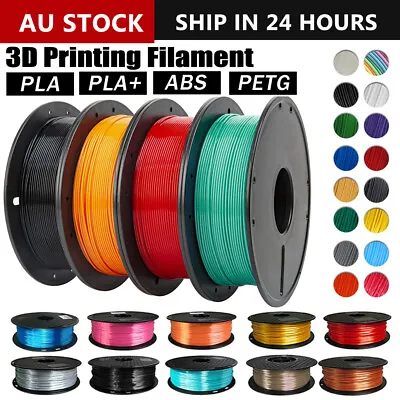 3D Printer Filament PLA Silk PLA+ PETG Spool Roll 1.75mm Spool Eco-friendly 1Kg • $19.90