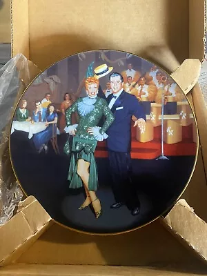 I Love Lucy Night At The Copa - Hamilton Collector Plate ~ 1991 • $26.95