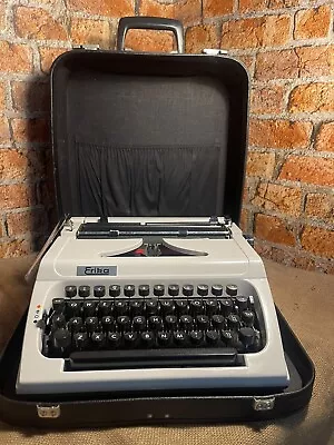 £39.99 • Buy Vintage Cased Erika Robotron Model 155 Typewriter Made In GDR