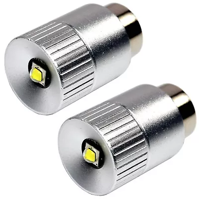 2-Pack HQRP Ultra Bright 300Lm High Power 3W LED Bulb For Maglite 3D-6D / 3C-6C • £38.33