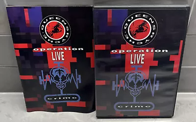 $23.99 • Buy Queensryche - Operation: Livecrime (DVD, 2001)+ Insert TESTED
