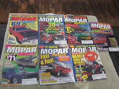 7 Lot Mopar Muscle Magazines 1994 95 96 Hot Rod Cars Racing Street • $14.99