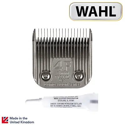 Wahl Blade Set Animal 8mm #4F Competition Blade Stainless Steel 2375-116 • £44.99