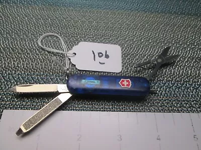 #106 Blue Victorinox Swiss Army Signature Lite Knife • $1.25