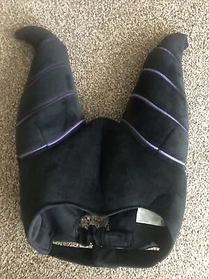 Disney Maleficent Villain Adjustable Costume Horn Hat Cosplay Halloween Preowned • £9.99