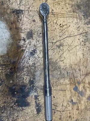 Wright Tool 4477 Micro-Adjustable Torque Wrench 20-150 Ft Lbs. • $40