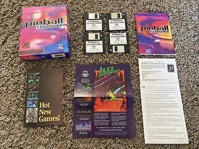 Pinball Illusions - Vintage Game Software And Manual - IBM PC Boxed 1995 VGC • £39.99