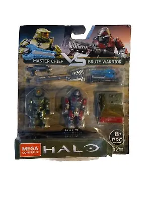 Mega Construx Halo Infinite Master Chief VS Brute Warrior Minifigures  • $17.06