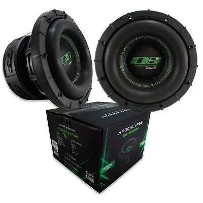 2 X Deaf Bonce Apocalypse Car Audio 8  3200W DVC 2 Ohm Bass Subwoofers SA2508-D2 • $399.80