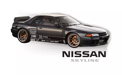 £48.92 • Buy 1:10 RC Clear Lexan Body Shell Pandem Nissan GTR R32 200mm Suit Tamiya Yokomo