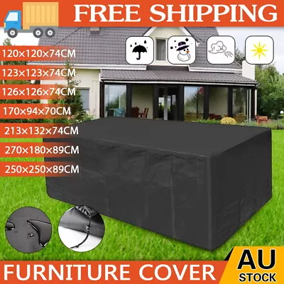$15.09 • Buy Outdoor Furniture Cover UV Waterproof Garden Patio Table Chair Shelter Protector