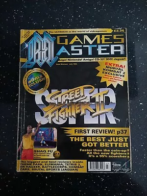 Games Master Magazine Issue 19 July 1994 Street Fighter 2 Vintage Nintendo Sega • £14.99