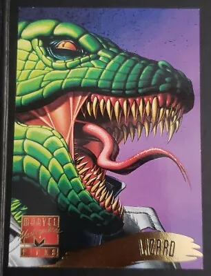 Lizard ( 1995 Fleer ) Marvel Masterpieces Pick Card #130 • £4.84