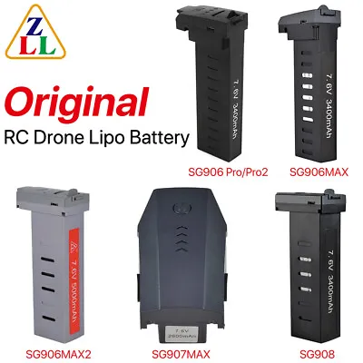 Original ZLL SG906 MAX Pro SG907 MAX SG908 Drone 7.6V Lipo Battery Upgrade Parts • $40.71
