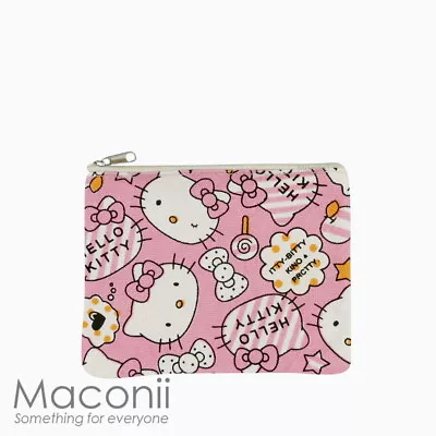 Hello Kitty Sweet Small Pouch - Cat Cartoon Wallet Makeup Coin Case Holder • $4.95