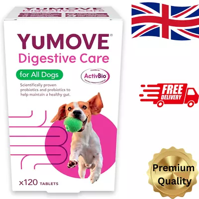 YuMOVE Digestive Care For All Dogs | Previously YuDIGEST | Probiotics  Dogs UK. • £19.20