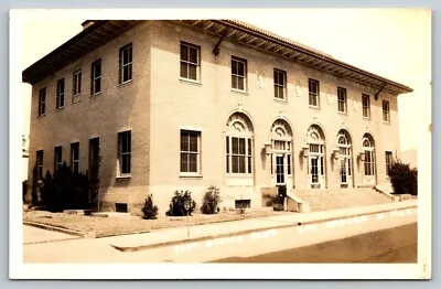 $12.60 • Buy RPPC Real Photo Postcard - Post Office Building - Las Cruces, New Mexico