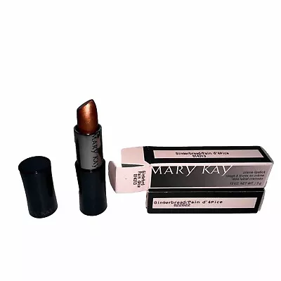 Lot Of 2 New In Box Mary Kay Creme Lipstick Gingerbread Full Size .13 Oz • $49.99