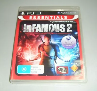 Sony PlayStation 3 PS3 Game - InFamous 2 (Essentials) • $9.99