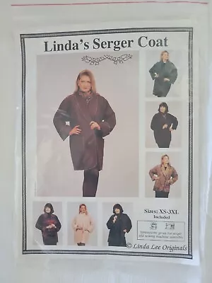 1994 Linda Lee Vivian Originals Serger Coat Pattern XS - 3XL • $6