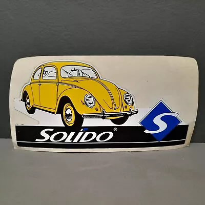 VW Volkswagen Beetle Sticker Solido Model Car Retro Sticker Rare Vintage Vdub • $24.88