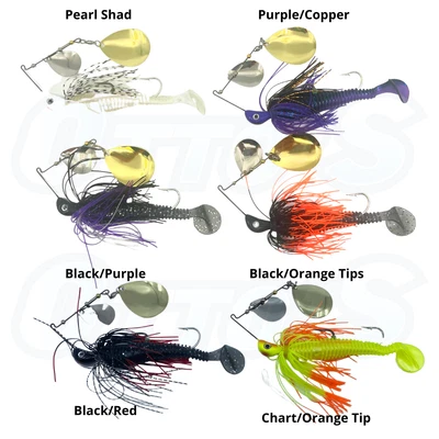 $15.95 • Buy Bassman Codman Series Spinnerbaits Fishing Lures @ Otto's TW