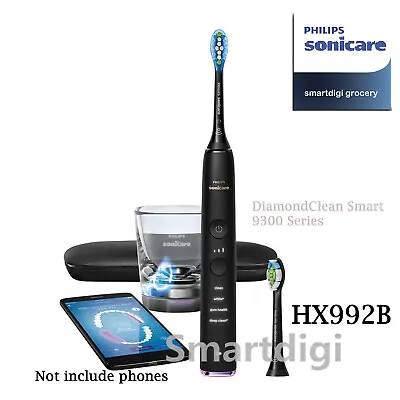 $179.99 • Buy Philips Sonicare DiamondClean Smart Toothbrush 9300 Series HX992B No Box
