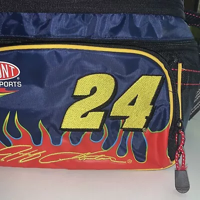 Vintage Rare Jeff Gordon #24 Soft Cooler Bag NASCAR DuPont Motorsports Racing • $34.99