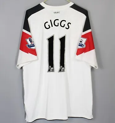 Manchester United 2010 2011 Away Footbll Shirt Jersey #11 Giggs Nike Size Xl • $76.49