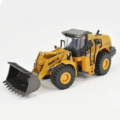 Huina Metal Wheel Loader Truck 1:50 Alloy Engineering Construction Model 1714 • £17.99