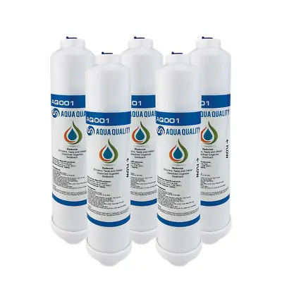 In Line Fridge Water Filters Compatible With Samsung Daewoo LG Beko AQ T33 X 5 • £19.95