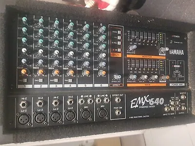 Yamaha Emx640 Powered Mixer • £100